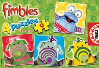 Puzzles Infantiles - Puzzle 4x9 Fimbles (Educa 12619)