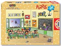 Puzzles Infantiles - 100 La escuela y las Tres Mellizas (Educa 12781)