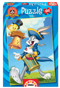 Puzzles Infantiles - 100 Bugs Bunny y Piolin (Educa 11654)