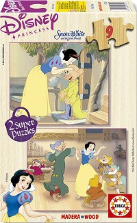 Puzzles Infantiles - 2x9 Blancanieves Disney (Educa 11974)