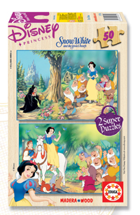 Puzzles Infantiles - 2x50 Blancanieves (Educa 11985)