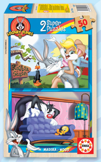 Puzzles Infantiles - 2x50 Looney Tunes (Educa 12327)