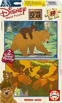 Puzzles Infantiles - 2x50 Hermano Oso (Educa 12484)