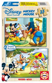 Puzzles Infantiles - 2x25 Mickey Mouse (Educa 13141)