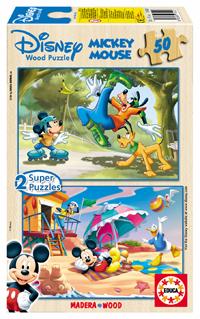 Puzzles Infantiles - 2x50 Mickey Mouse (Educa 13142)