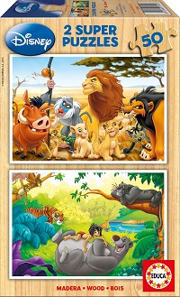 Puzzles Infantiles - 2x50 Animal Friends (Educa 13144)