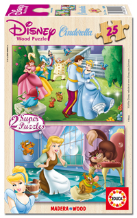 Puzzles Infantiles - 2x25 Cenicienta (Educa 13291)