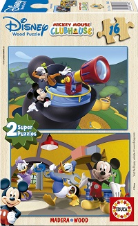 Puzzles Infantiles - 2x16 Club Mickey Mouse. (Educa 13468)