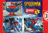 Puzzles Infantiles - 3 x 50 Puzzle SpiderMan (Educa 12620)