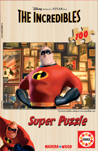 Puzzles Infantiles - 100 Madera The Incredibles (Educa 12543)