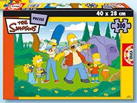 Puzzles Infantiles - 300 Acampada con los Simpsons (Educa 13483)