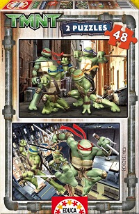 Puzzles Infantiles - 2x48 Tortugas (Educa 13492)