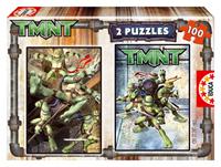 Puzzles Infantiles - 2x100 Tortugas Ninja (Educa 13494)