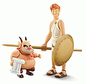 Disney Heroes - Hercules : Joven Hércules y personaje (Famosa 2190B))