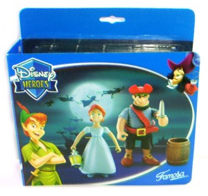 Disney Heroes - Peter Pan : Wendy y Pirata (Famosa 2187A))