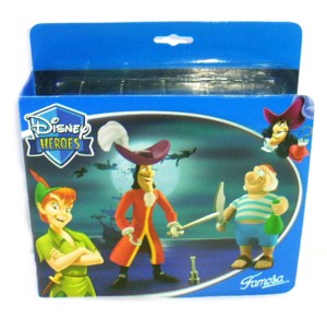 Disney Heroes - Peter Pan : Capitán Garfio y Sr Smee (Famosa 2187B))