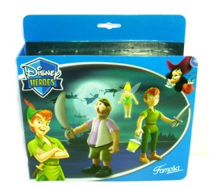 Disney Heroes - Peter Pan : Peter Pan, Campanilla y Pirata (Famosa 2187C))