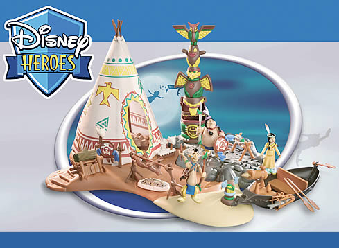 Disney Heroes - Peter Pan : Campamento Indio (Famosa 2287))