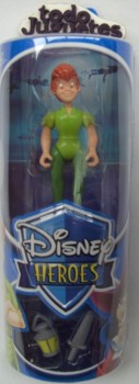 Disney Heroes - Peter Pan : Peter Pan con espada y candil (Famosa 4548A))