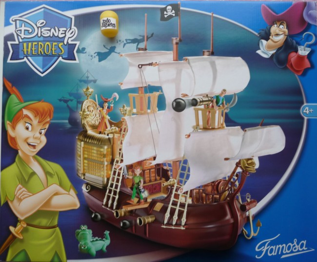 Disney Heroes - Peter Pan : Barco de Peter Pan (Famosa 4579a))