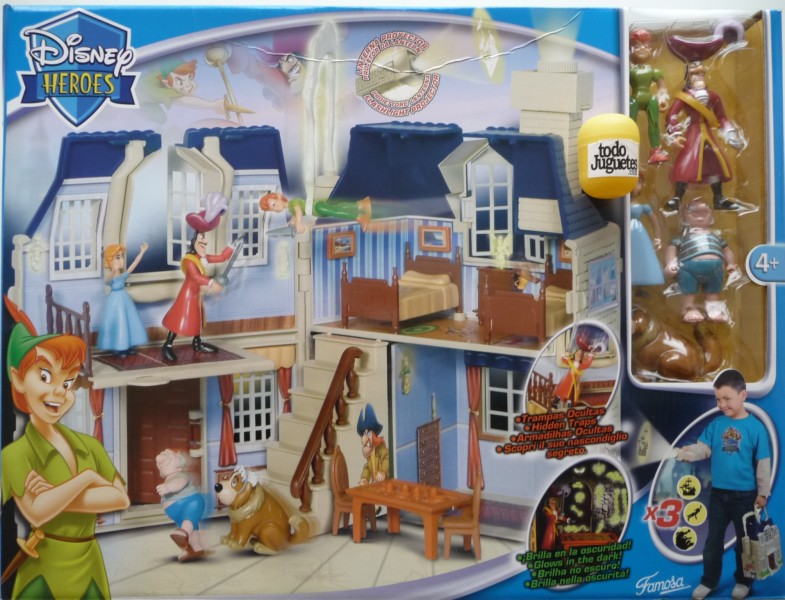 Disney Heroes - Peter Pan : Mansión de Peter Pan (Famosa 6190a))