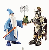 Disney Heroes - Rey Arturo y Merlin : Merlin y Callero Negro (Famosa 2188A))