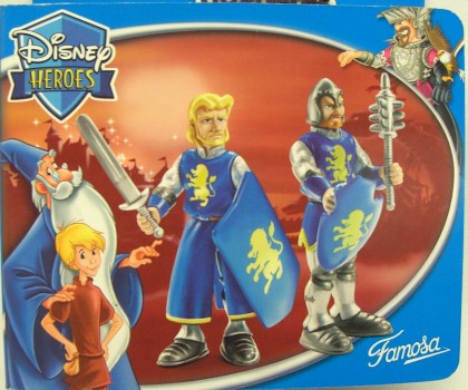 Disney Heroes - Rey Arturo y Merlin : Caballeros del Rey Arturo (Famosa 2188E))
