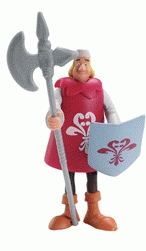 Disney Heroes - Rey Arturo y Merlin : Escudero (Famosa 2209C))
