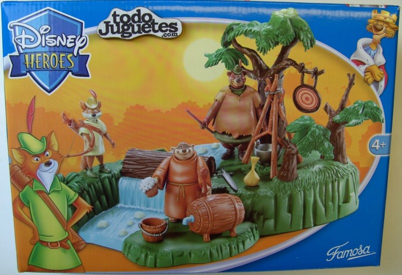 Disney Heroes - Robin Hood : Campamento del Bosque (Famosa 3458))