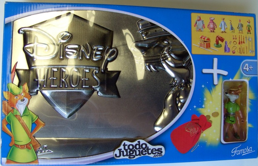 Disney Heroes - Robin Hood : Set Especial Caja Metálica (Famosa 3459))