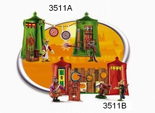 Disney Heroes - Robin Hood : Tienda verde con 2 personajes (Famosa 3511Aa))
