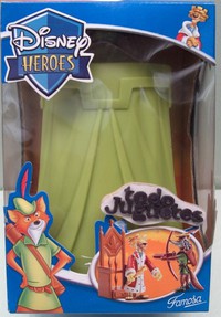 Disney Heroes - Tienda verde con 2 personajes (Famosa 3511A)