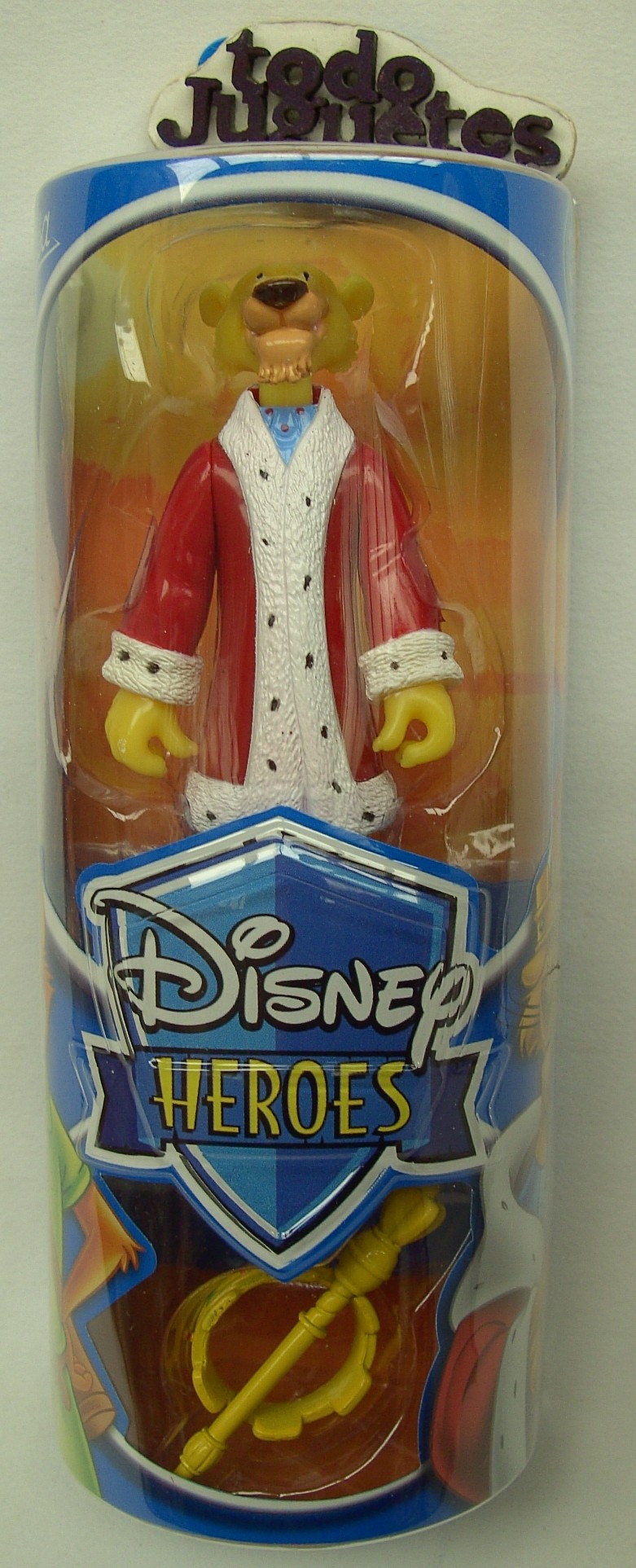 Disney Heroes - Robin Hood : Príncipe Juan con corona y cetro (Famosa 4549B))