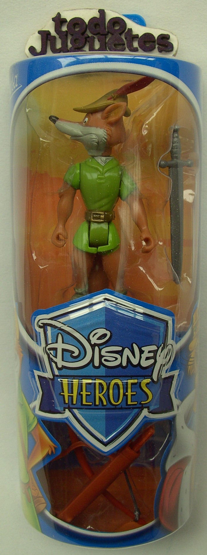 Disney Heroes - Robin Hood : Robin Hood con espada y arco (Famosa 4549C))