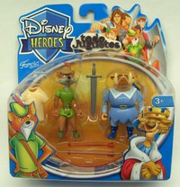 Disney Heroes - Robin Hood y personaje (Famosa 4622A)