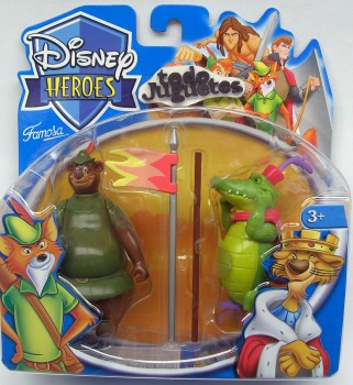 Disney Heroes - Robin Hood : Pequeño Juan y personaje (Famosa 4622B))