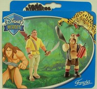 Disney Heroes - Clayton y  ladrón (Famosa 3044B)