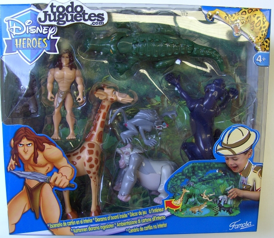 Disney Heroes - Tarzan : Estuche de Aventuras (Famosa 4555))