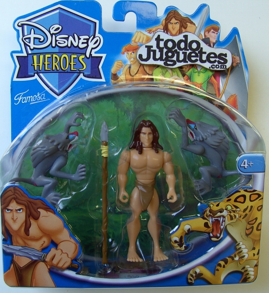 Disney Heroes - Tarzan : Tarzán y los mandriles (Famosa 4564A))