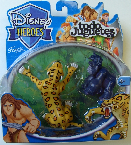 Disney Heroes - Tarzan : Terk y Sabor (Famosa 4564C))