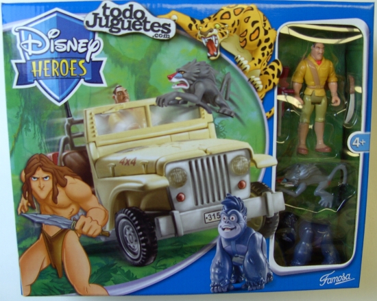 Disney Heroes - Tarzan : Todoterreno (Famosa 4570))