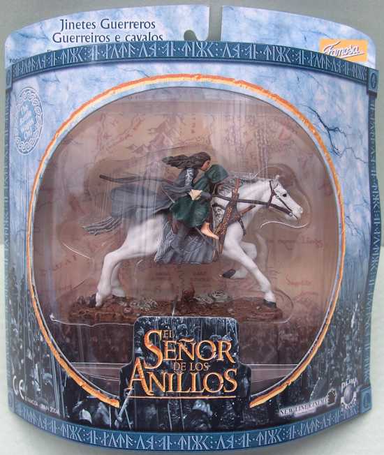 El Señor de los Anillos - Trilogia : Arwen y Frodo a caballo (Famosa 144A))