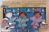 Las Tres Mellizas - Albornoz para Anna, Teresa y Helena (Famosa 81752A)
