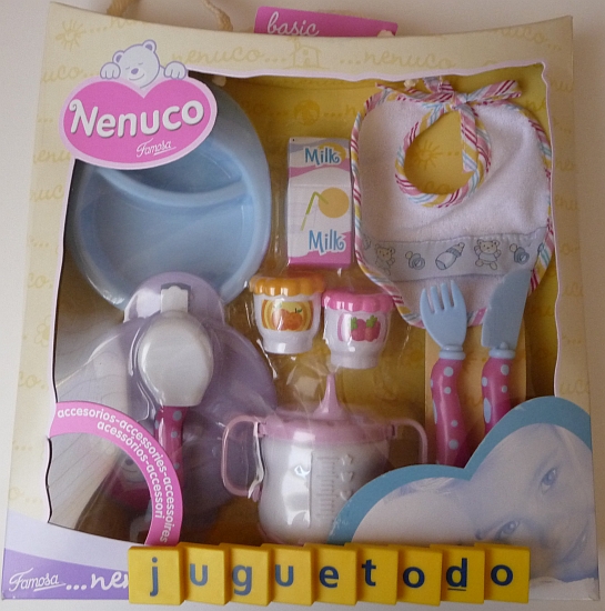 Nenuco - Accesorios : Set para comer (Famosa 5393A))