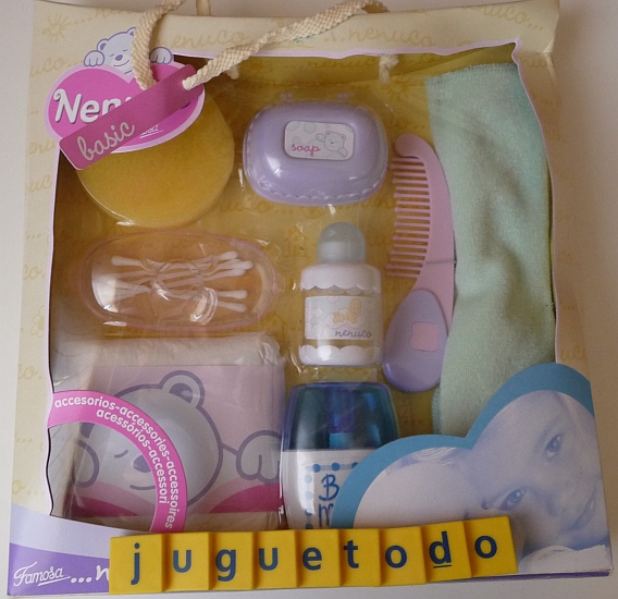 Nenuco - Accesorios : Set para el baño (Famosa 5393B))