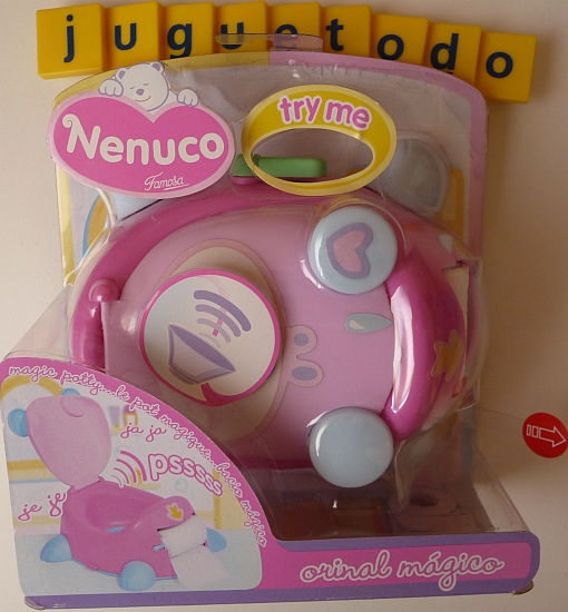 Nenuco - Accesorios : Orinal mágico (Famosa 7308A))