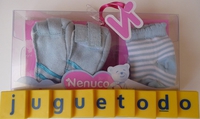 Nenuco : Complementos - Calcetines y zapatitos azules (Famosa 4498ND)