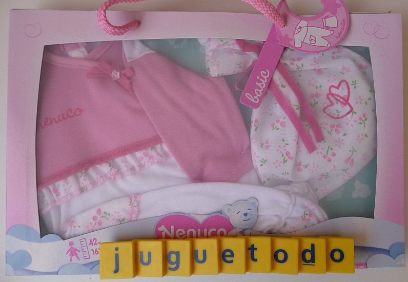 Nenuco - Complementos : Básicos:Pijama con bolsito para guardarlo (Famosa 8172Ca))