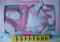 Nenuco : Complementos - Básicos: Body, babero y patucos (Famosa 8172D)
