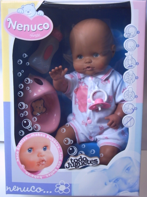 Nenuco - Muñecos : Nenuco Recién Nacido Mulato (Famosa 2241))